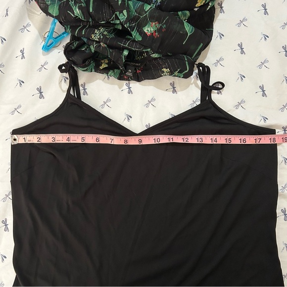 2 Piece Floral Long Sleeved Dress - Banana Republic - Size M - Picture 9 of 10